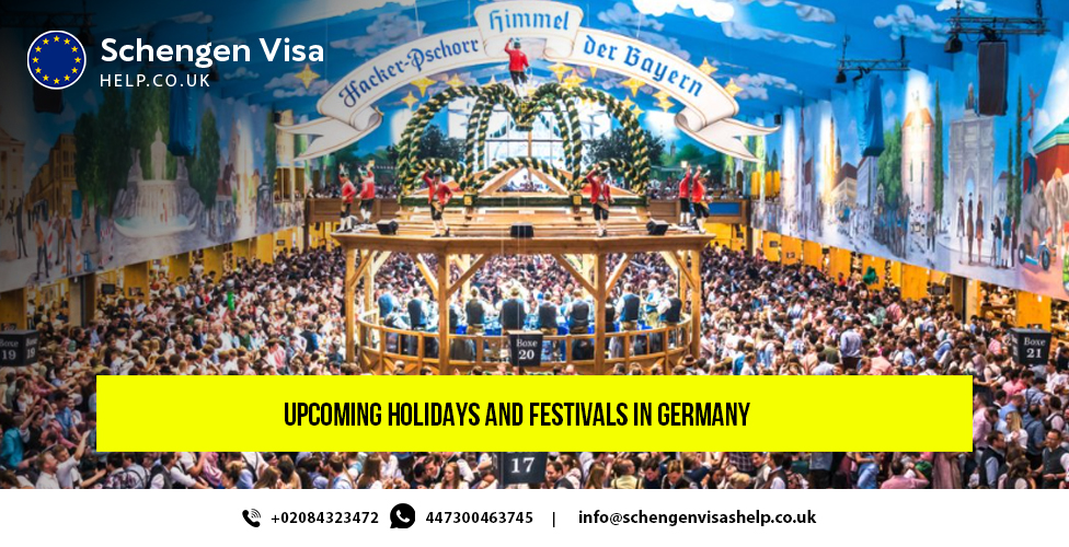 upcoming holidays and festivals in Germany