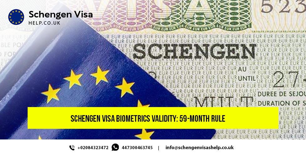 Schengen Visa Biometrics Validity 59-Month Rule