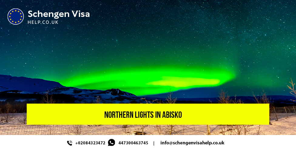 northern lights in Abisko