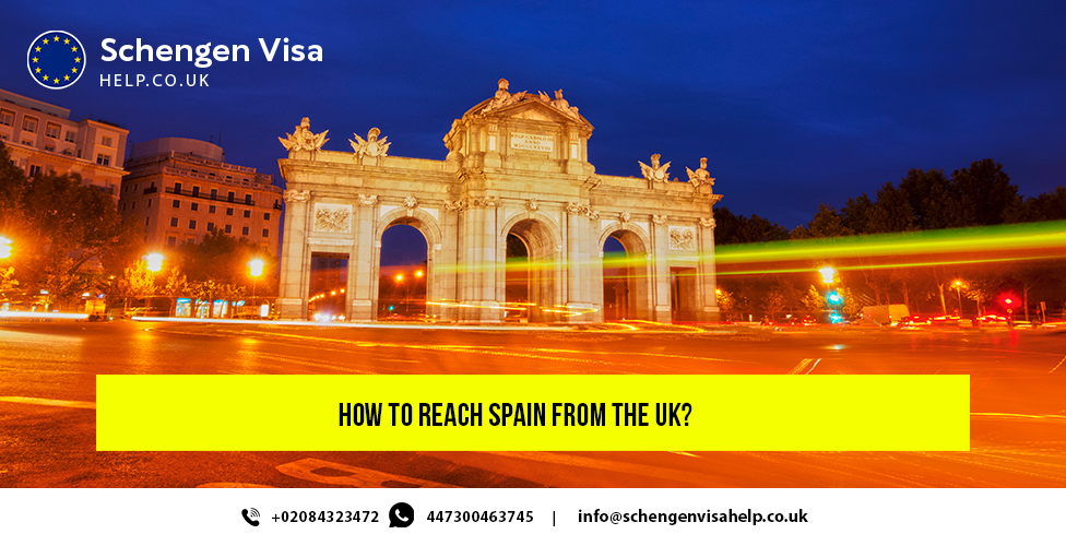 How to reach Spain from the UK?